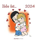 liebe ist... 2024 - Postkarten-Kalender - Kalender-mit-Postkarten - zum-raustrennen -...