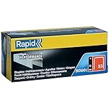 Rapid Tackerklammern Typ 53, 8mm Klammern, 5.000 Stk. Großpackung,...