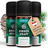 FJORLAND® Zirbenöl BIO naturrein 30ml - [ECHTES ZIRBENÖL] naturreines ätherisches...