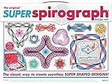 Spirograph CLC13000 Flair The Original Super Design Set, Mehrfarbig