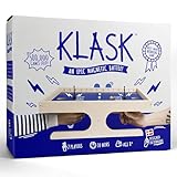 KLASK - Preisgekröntes Geschicklichkeitsspiel für 2 Spieler - Brettspiel für Familie,...