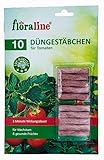 floraline® | 10x Tomaten - Düngestäbchen | Tomatendünger für bis zu 3...