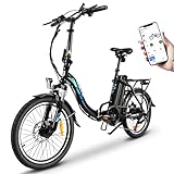 KAISDA E-Bike Klapprad Elektrofahrrad 20 Zoll Mit 250W Motor 36V 13Ah...