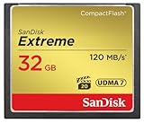 SanDisk Extreme CompactFlash Speicherkarte 32 GB (Für DSLR-Kameras, UDMA7,...