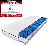 SMARTSLEEP Sleepin'Easy Taschenfederkernmatratze 140x200cm | Wendematratze mit...