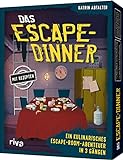Das Escape-Dinner – Ein kulinarisches Escape-Room-Abenteuer in 3 Gängen: Mit...