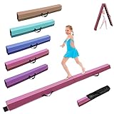 SportBob schwebebalken Kinder Schwebebalken klappbar Balken Gymnastik 240cm PU...