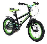 BIKESTAR Kinderfahrrad 14 Zoll für Mädchen und Jungen ab 4 Jahre | Kinderrad Urban...