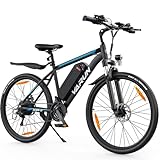 VARUN E-Bike Damen Herren E-Mountainbike Aluminiumlegierung 26 Zoll...