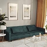 Goliraya 2-Sitzer Schlafsofa Sofa Schlaffunktion Tagesbett Ecksofa Eckcouch Klappsofa...