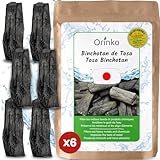 Japanische Tosa-Binchotan x6 (150 g, 25 g x 6) | Authentische traditionelle Binchotan...