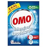 Omo Waschmittel XXXL Vollwaschmittel für intensive Leuchtkraft und hygienische Frische...