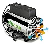 Bio Green Elektro-Gewächshausheizung Phoenix mit 3 Heizstufen bis 2.800 Watt |...