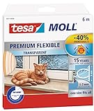 tesamoll Premium Flexible - Selbstklebende Silikondichtung zum Isolieren von Spalten an...