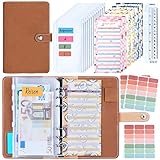 Budget Planner / Binder A6 - ANYUKE Sparchallenge Geldbuch mit Hüllen,...