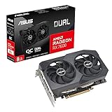 ASUS Dual Radeon RX 7600 V2 OC Edition 8GB GDDR6 Gaming Grafikkarte (AMD Radeon RX7600,...