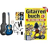 3rd Avenue Akustikgitarrenset mit Zubehör, für Anfänger, 4/4-Größe, mit Gigbag,...