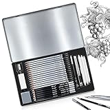 Wonwood_direct Bleistift Set, 29 Zeichenstifte Set, Sketch Bleistift Set mit...