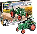 Revell easy-click 07821 Deutz D30, Traktormodell, 1:24/13,1cm Modellbausatz für...