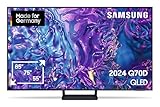 Samsung QLED 4K Q70D Fernseher 65 Zoll, Samsung TV mit AI Quantum Prozessor 4K,...