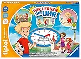 Ravensburger tiptoi Spiel 00126 - Wir lernen die Uhr - interaktives Lernspiel ab...