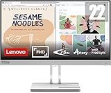 Lenovo L22e-40 | 21,5' Full HD Monitor | 1920x1080 | 75Hz | 250 nits | 4ms Reaktionszeit |...