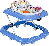 Baby Gehwagen Gehfrei Lauflernwagen Babywalker Lauflernhilfe Dido (Blau)