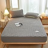 BAJIN bettlaken Soft Sleep spannbettlaken 180x200+25cm Matratzenschoner, atmungsaktiv,...