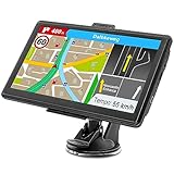 GPS Navigationsgerät für Auto LKW 2023 - Navi 7 Zoll PKW KFZ Navigation mit Europa UK 52...