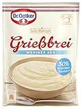 Dr. Oetker Grießbrei Weniger Süß (1 x 76 g)