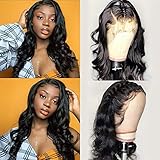 Glueless Human Hair Lace Frontal Wigs Body Wave Human Hair Ear to Ear Human Hair Wigs for...