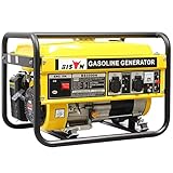 Stromgenerator 3000 Watt | Notstromaggregat Benzin Leise | Stromerzeuger 7 HP 4-Takt |...