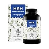 NATURE LOVE® MSM Kapseln - 365 Kapseln mit Methylsulfonylmethan (6 Monate) -...