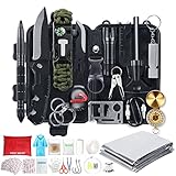 First Aid Survival Kit, 246 in 1 Erste Hilfe Set Auto Outdoor Zuhause, Notfall Ausrüstung...