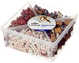 Dehner Lieblinge Hundesnack, Snackbox Jumbo, 4 Sorten-Mix, 1.2 kg