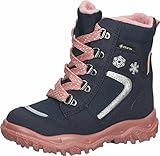 Superfit Mädchen HUSKY1 warm gefütterte Gore-Tex Schneestiefel, BLAU/ROSA...