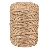 La cordeline CJN33, natürliche Jute-Schnur, Ø 5 mm ± 100 m, Natur