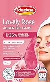 Schaebens Lovely Rose Augen Gel-Pads, reduziert Augenringe und Schwellungen -...