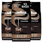 Lavazza Espresso Italiano Gemahlener Kaffee, 750 ml, mittlere Braten, 3 Stück