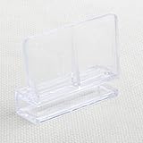 Aquarium Acryl Clip Fisch für Tank Glas Abdeckung Clips Transparent Stützhalter für 6mm...