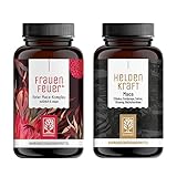 Maca Kapseln hochdosiert Bundle- Maca 20:1 Extrakt mit Tribulus terrestris für Männer &...