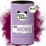 GREEN PANDA® Bio Aronia Pulver aus Österreich | getrocknete Aroniabeeren fein...