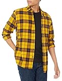 Amazon Essentials Herren Langarmhemd aus Flanell (in Übergröße erhältlich),...