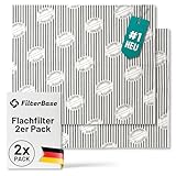 FilterBase® Universal Fettfilter Dunstabzugshaube | 2er Pack | Fett Filter...