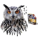 MADD 3013-IAMOwl CAPP 883013 Shape Puzzle Eule, Konturpuzzle 550 Teile, für Kinder und...