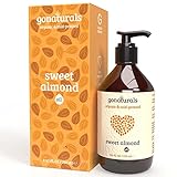 GONATURALS® Mandelöl BIO | 100% süß, rein und kaltgepresst | 250ml | Gesicht, Körper,...