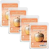 Scentsationals Duftwachs-Duftschmelzen, goldener Apfel, Wachswürfel-Pack, Heimwärmer,...