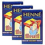 Henna Masria feurigrot 3er Pack 3 x 90g