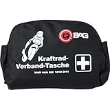 QBag Erste-Hilfe-Verbandstasche nach DIN 13167-2014, Schwarz