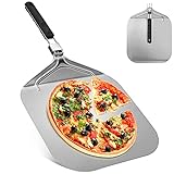 UIHOL Pizzaschieber für Pizzastein, Pizzaschaufel für den Grill Oder Ofe mit...